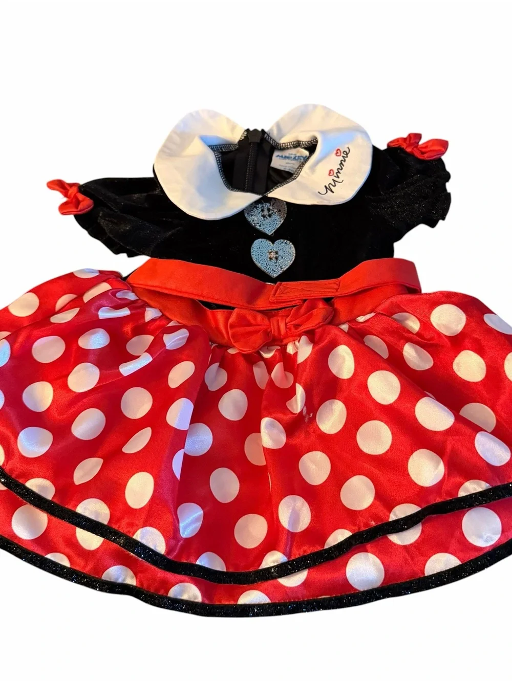 Disney Minnie Mouse Costume Toddler Baby Girl DRESS ONLY!